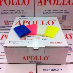 Apollo Uçan Çizgi Taşı - Renkli